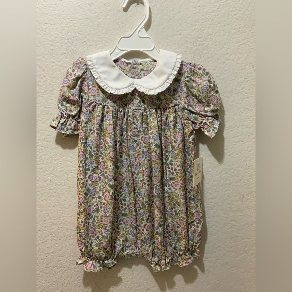NWT Sophie & Lucas Primrose Floral Bubble size 18 M